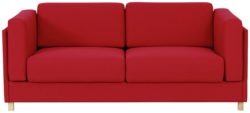 Habitat - Colombo 3 Seater Fabric - Sofa Bed - Red
